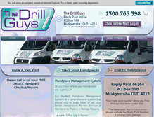 Tablet Screenshot of drillguys.com.au